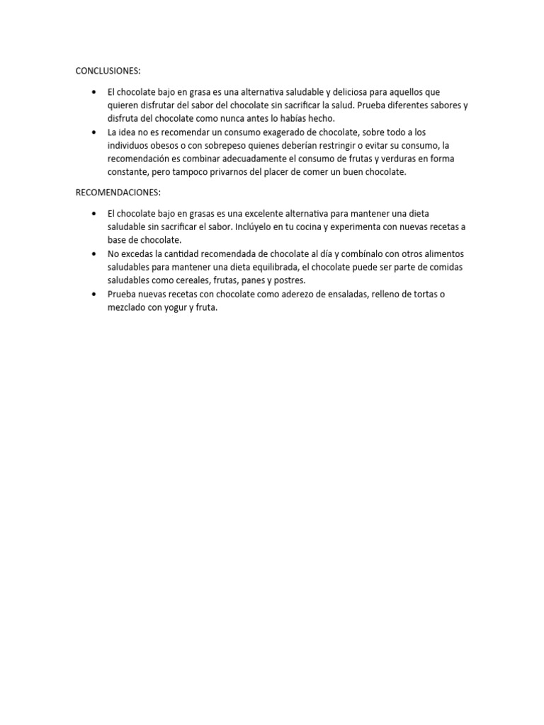 Conclusiones y Recomendaciones. | PDF
