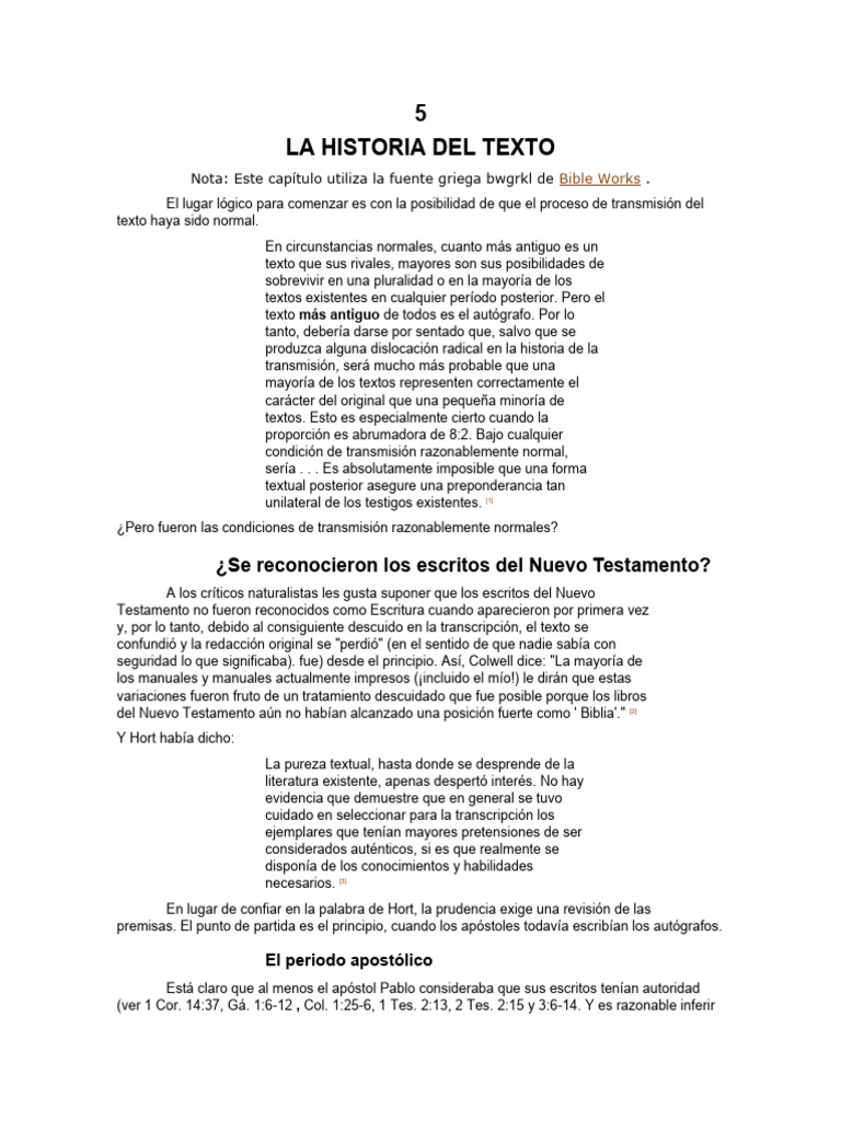 La Historia Del Texto | PDF | Filosofía | Clásicos