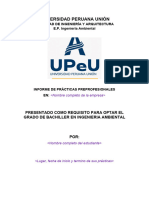 Estructura Del Informe de Prácticas - ESTUDIANTES