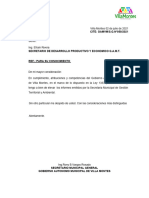 Carta Formato