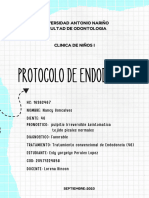 Protocolo de Endodoncia