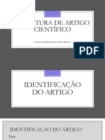 Aula Estrutura de Um Artigo Científico