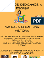 Hoy Nos Dedicamos A Escribir