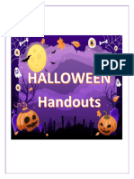 5th Grade Halloween Handouts 2023-2024