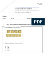 Prueba 4º CAP 1 Números Hasta El 10 000