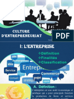 Culture Entreprenariat