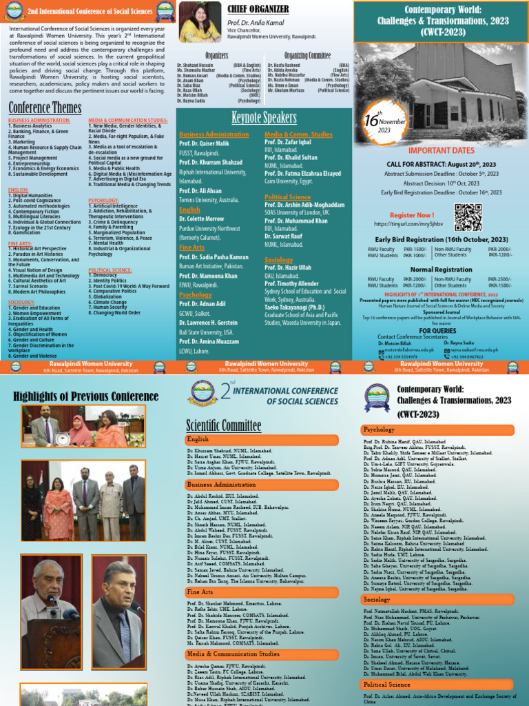 Social Sciences Conference 2023 | PDF
