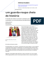 Um Guarda Roupa Cheio de Historia