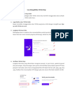 Cara Mengaktifkan TikTok Shop PDF