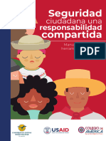 Seguridad ciudadana una responsabilidad compartida. Manual con desafíos y herramientas de acción desde lo local 