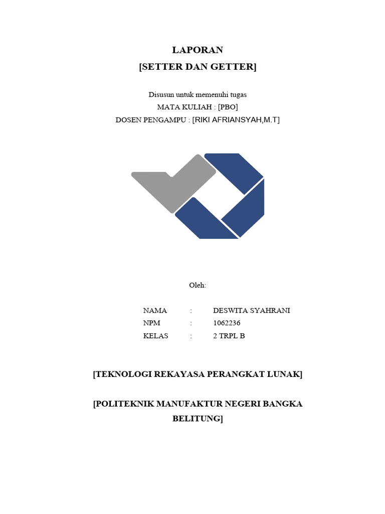Setter dan getter pdf