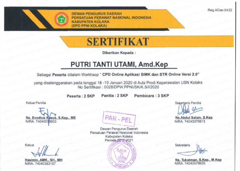 CPD Online Aplikasi SIMK Dan STR Online Versi 2.0 - 11zon | PDF
