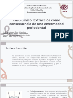 C.C. Extraccion Como Censecuencia de Enfermedad Periodontal