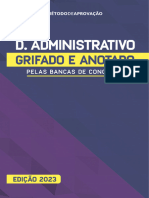 Direito Administrativo Grifada e Anotada Gerson Aragão - Método
