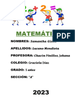 Matemáticas