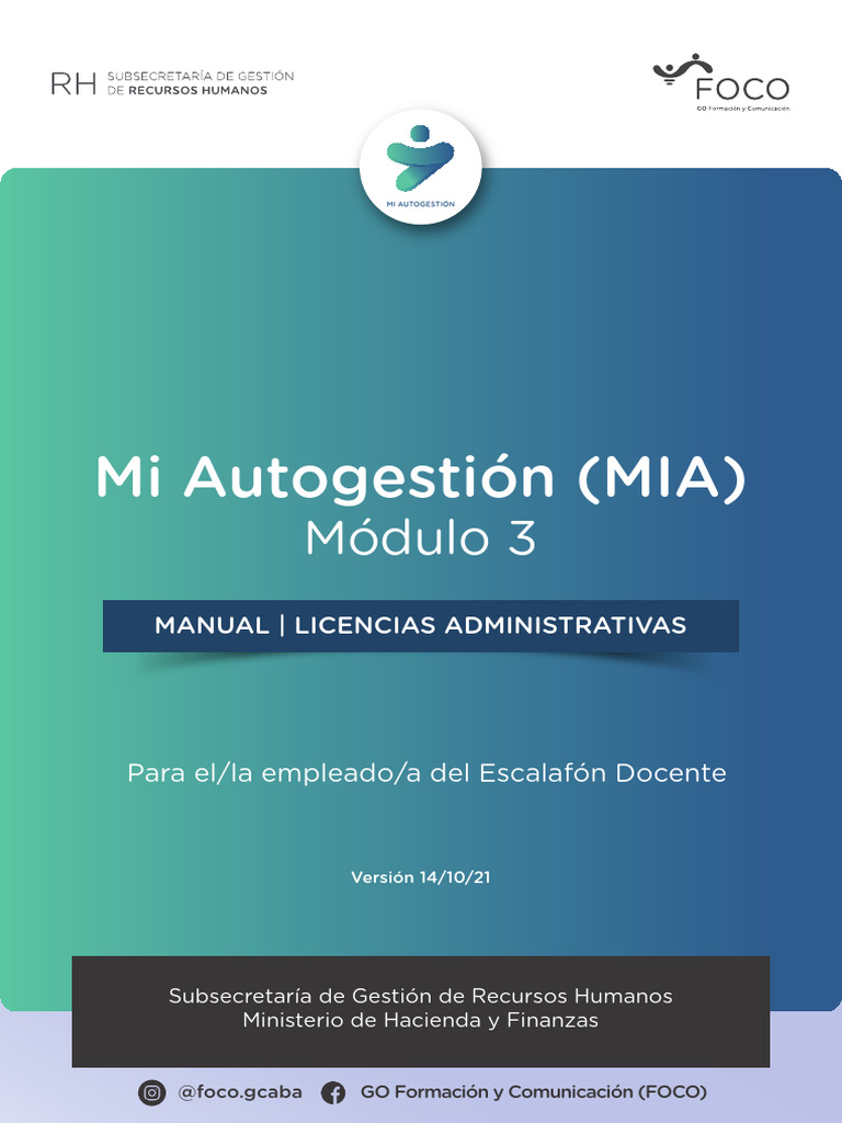 Mia+Lic.+Administrativas+Docente+ +modulo+3+151021 | PDF
