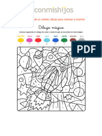 Imprimir_ Dibujo mágico de un cohete_ dibujo para colorear e imprimir