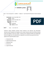 Ujian Komprehensif Manajemen Puskesmas Angkatan 2 - Ulasan Hasil Pengerjaan Kuis