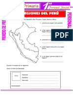 Las Regiones Del Perú para Primero de Primaria