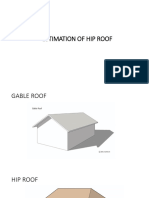 Estimation of Hip Roof New