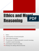 ETHICS AND MORAL REASONING