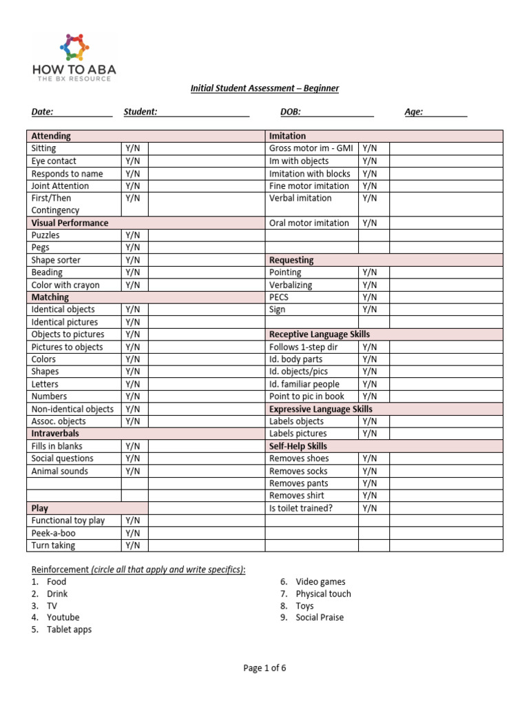 Student Assessment for Language Skills | PDF | Cognitive Science ...