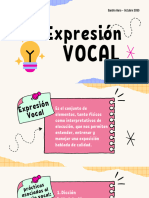 Expresión Vocal