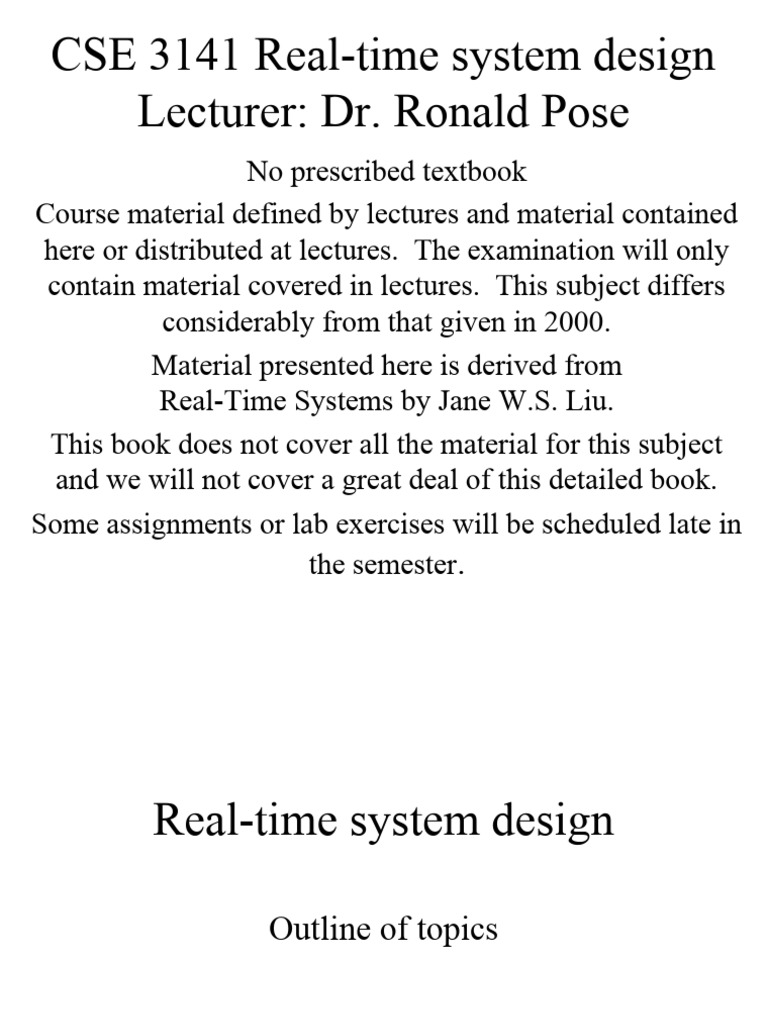 cse-3141-real-time-system-design-lecturer-dr-ronald-pose-pdf