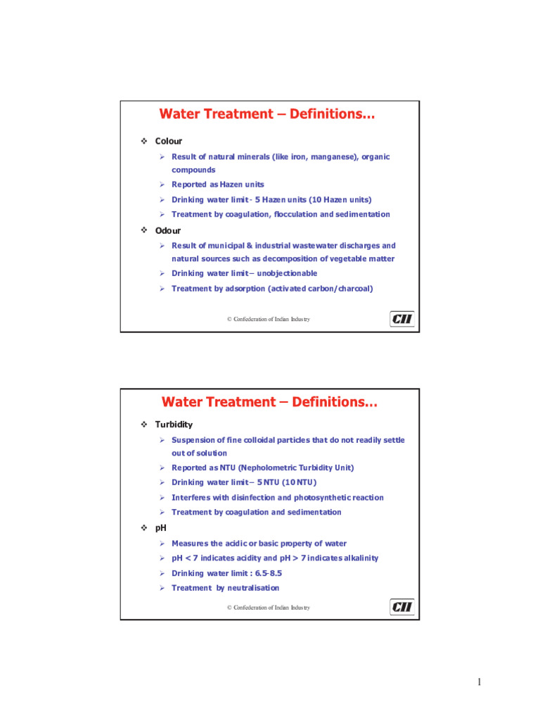 water treatment basics PDF