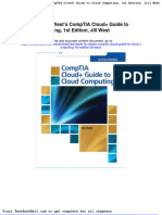 Test Bank For Wests Comptia Cloud Guide To Cloud Computing 1st Edition Jill West
