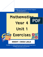 Mathematics Year4 Unit1