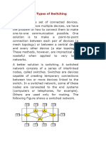 Switching and Types of Switching Techniques