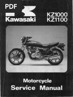 KZ1000 KZ1100 サービスマニュアル Kawasaki-KZ1000-KZ1100-Service
