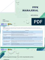 Manajerial - Integritas - Coach Nana