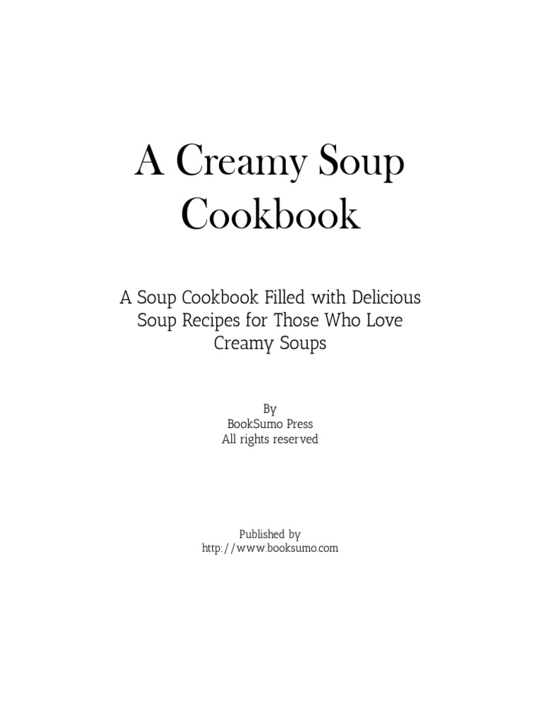 SOUP RECIPES PDF visual data 2