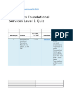 01 Cloud Paks Foundational Services Level 1 Quiz