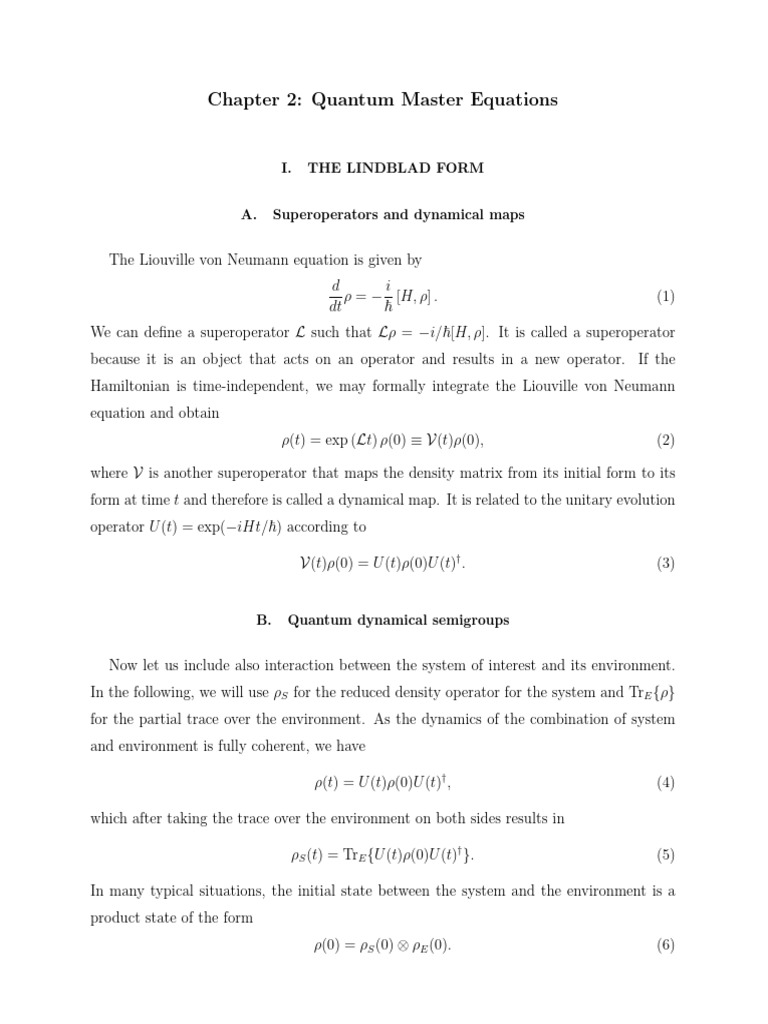 master Quantum Physics | PDF
