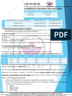 JLPT Application Form Method-December 2023