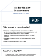 Measuring Quality