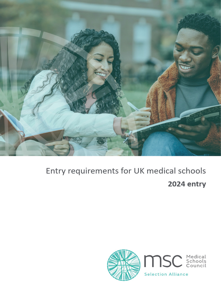 Uk Medical School Entry Requirements 2024 Entry PDF