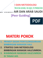 Strategi Dan Metodologi Bimbingan Manasik Haji Peer Guiding