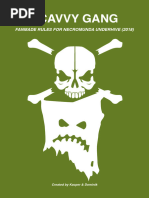 Necromunda Gang Roster | PDF | Leisure | Science Fiction Games