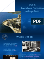 Icold International Commission On Large Dams: Michel de VIVO Secretary General