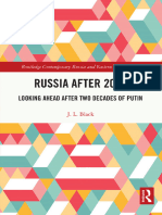 (Routledge Contemporary Russia and Eastern Europe Series) J. L. Black - Russia After 2020 - Looking Ahead After Two Decades of Putin-Routledge (2021)