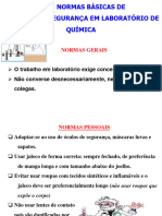 NORMAS BÁSICAS DE SEGURANÇA EM LABORATÓRIO DE QUÍMICA (1)