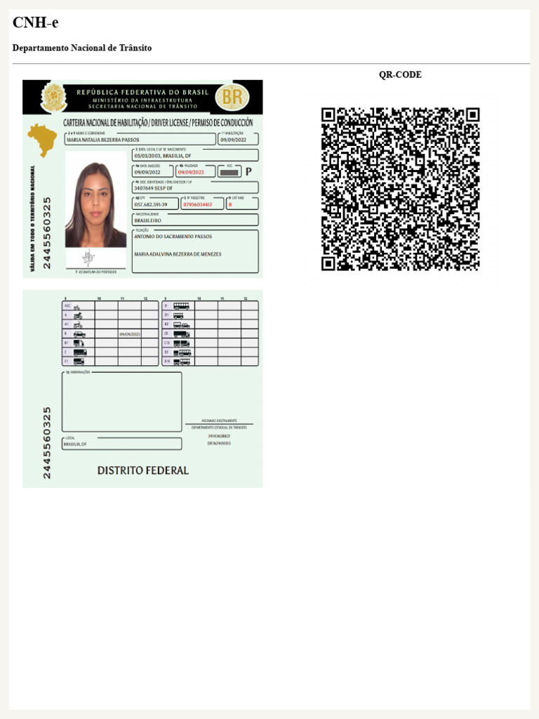 Departamento nacional de tr nsito qr code pdf