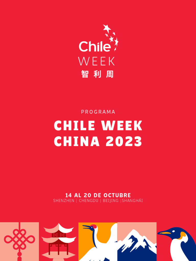 Chile Week China 2023: Programa y Actividades | PDF