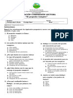 Control de lectura EL PEQUEÑO VAMPIRO 5° Y 6°- 26 DE OCTUBRE