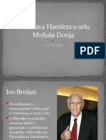 Predstava Hamleta U Selu Mrduša Donja