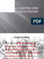Social Loafing and Facilitation